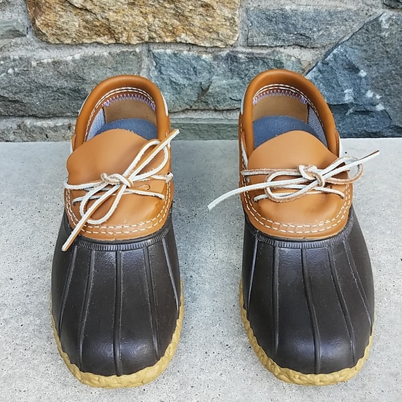 duck boot moccasins